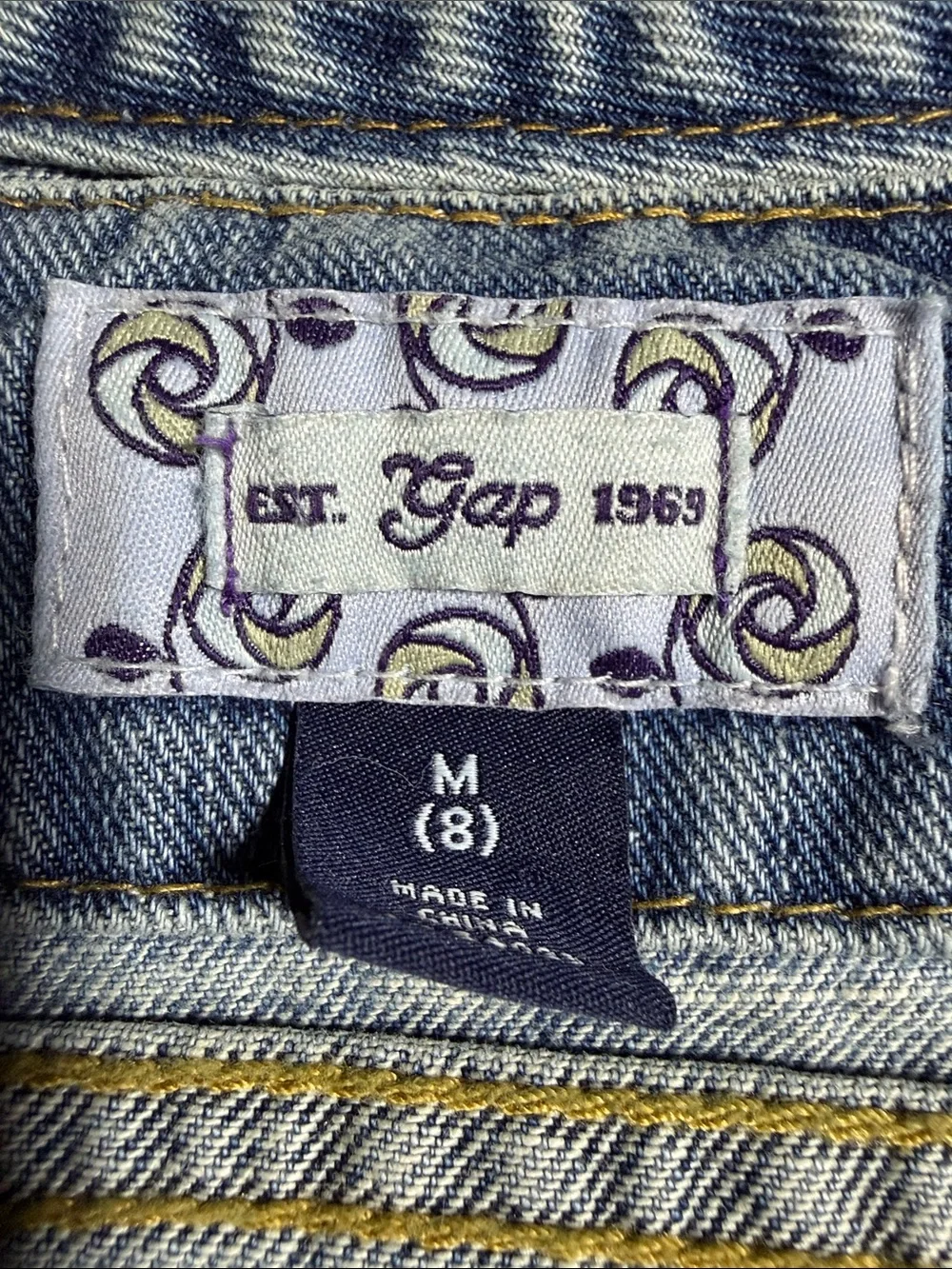 Gap Girls Jean Vest